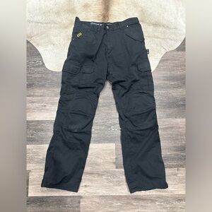 Bilt Iron Workers Black Kevlar Reinforced Men’s 36x34 Motorcycle Jeans Pants